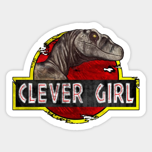 Clever Girl Sticker by Daenar7